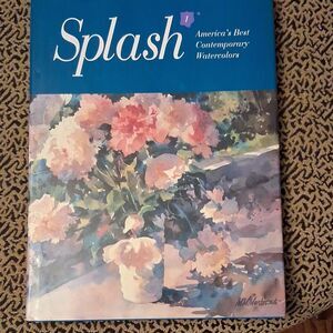 Splash: America's Best Contemporary Watercolors - Blue Floral Cover